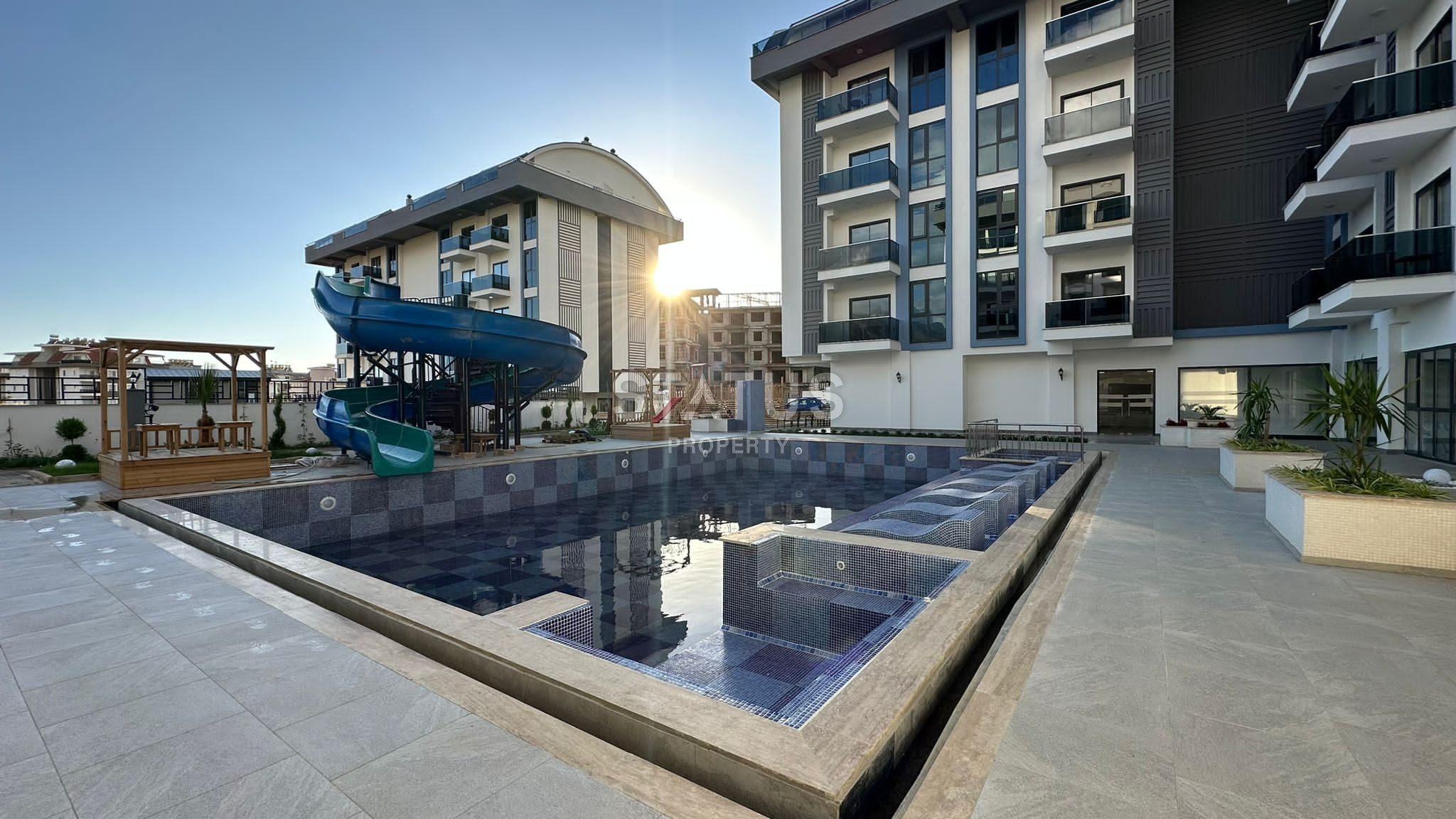 Двухкомнатные апартаменты в районе Оба 45м2 фото 20