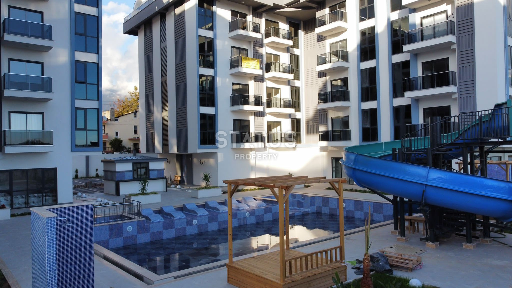 Двухкомнатные апартаменты в районе Оба 45м2 фото 36