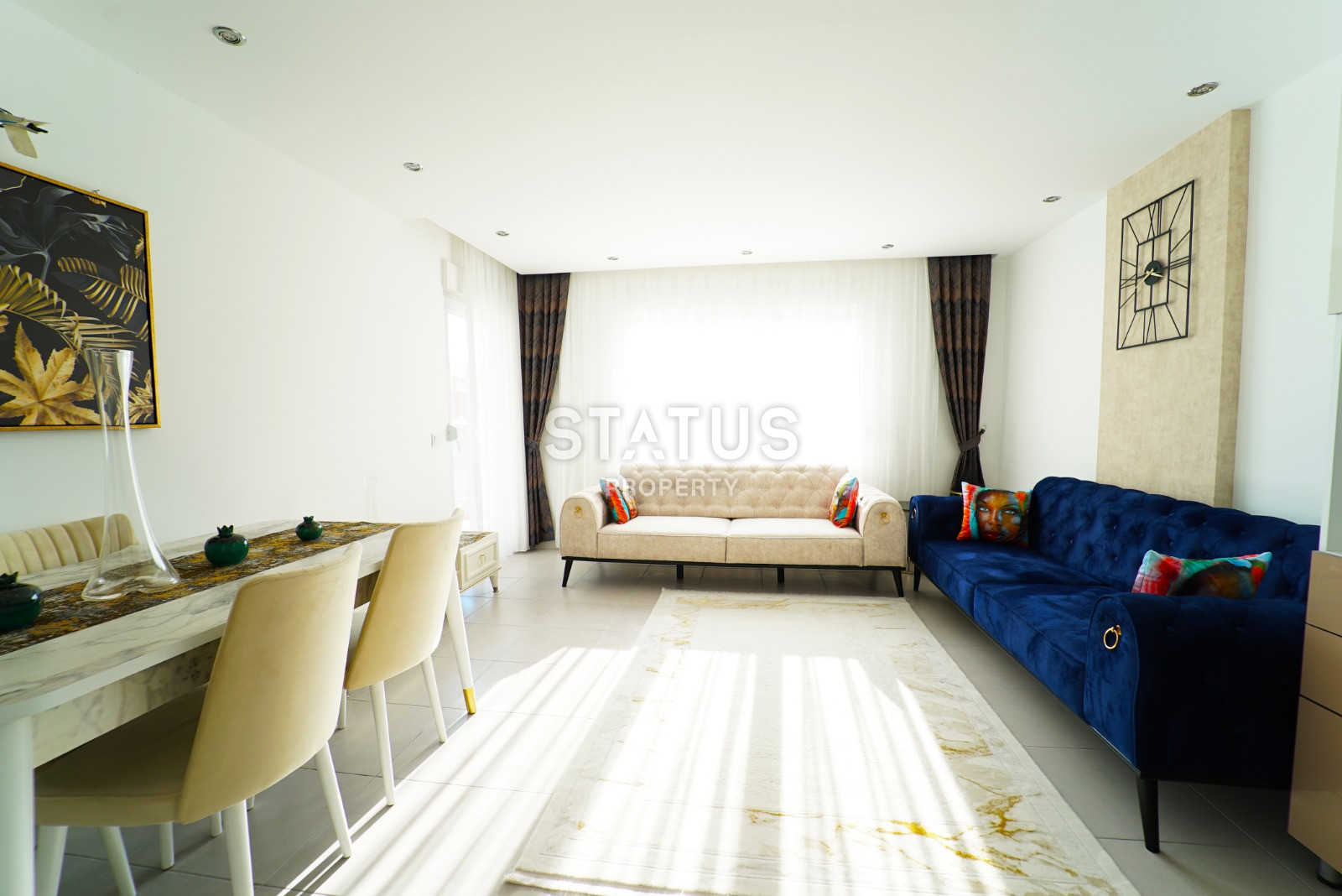 Меблированная квартира 2+1 в пешей доступности от моря в Махмутларе. 110 м2. фото 3