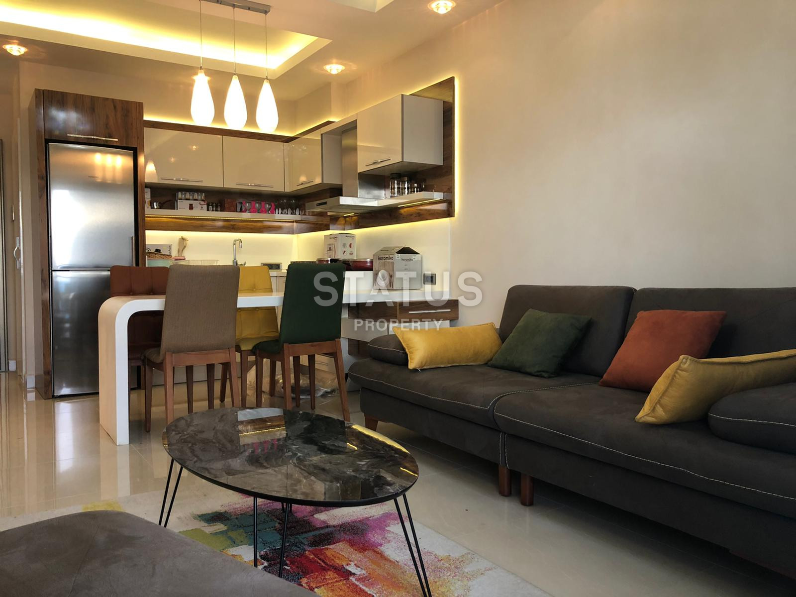 Two-bedroom apartment with sea views in the first coastline from a leading developer in the Mahmutlar area. 60m2 фото 6