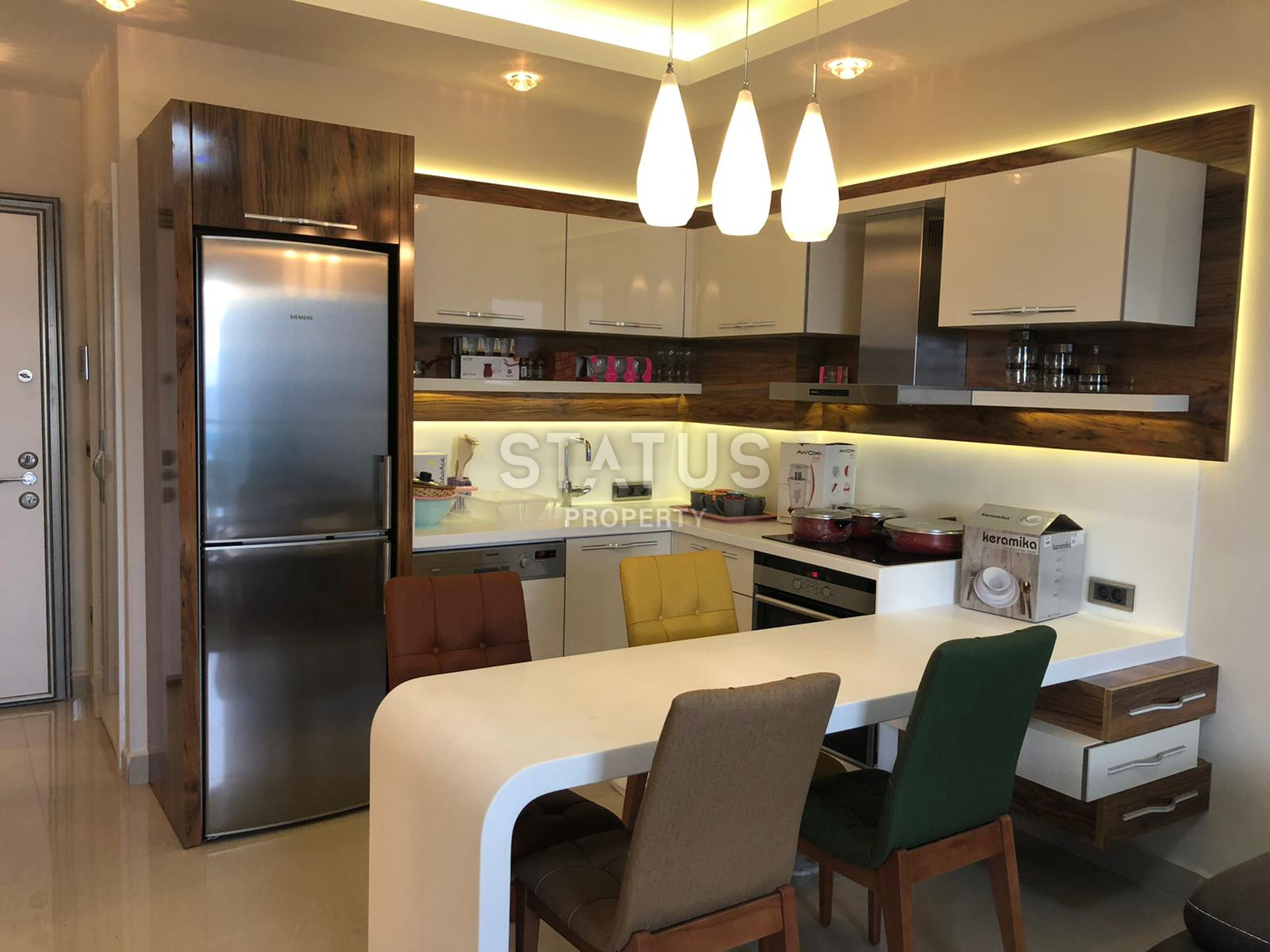 Two-bedroom apartment with sea views in the first coastline from a leading developer in the Mahmutlar area. 60m2 фото 9