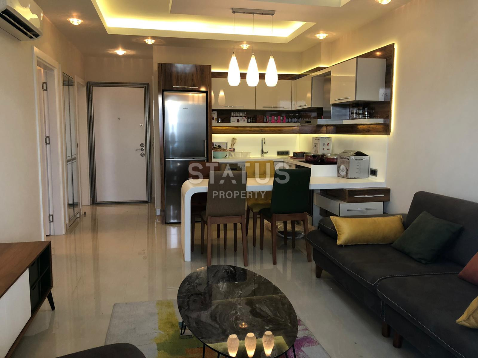 Two-bedroom apartment with sea views in the first coastline from a leading developer in the Mahmutlar area. 60m2 фото 11