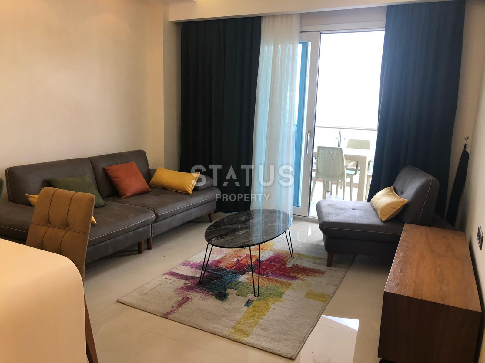 Two-bedroom apartment with sea views in the first coastline from a leading developer in the Mahmutlar area. 60m2 фото 12