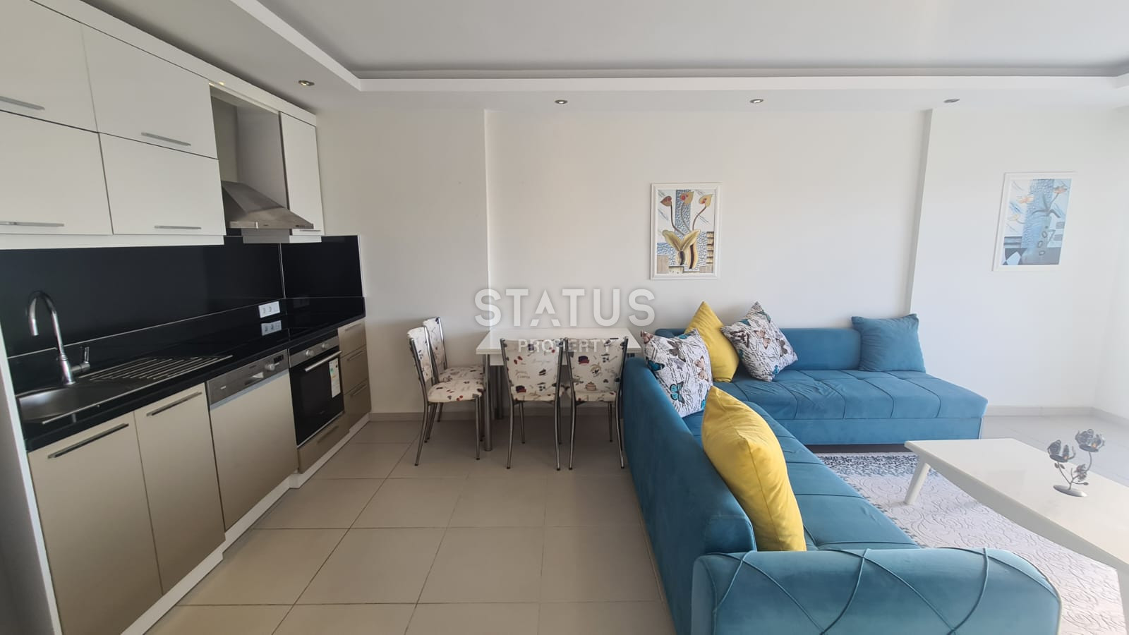 Двухкомнатная меблированная квартира в комплексе от ведущего застройщика в Махмутларе. 70м2 фото 3