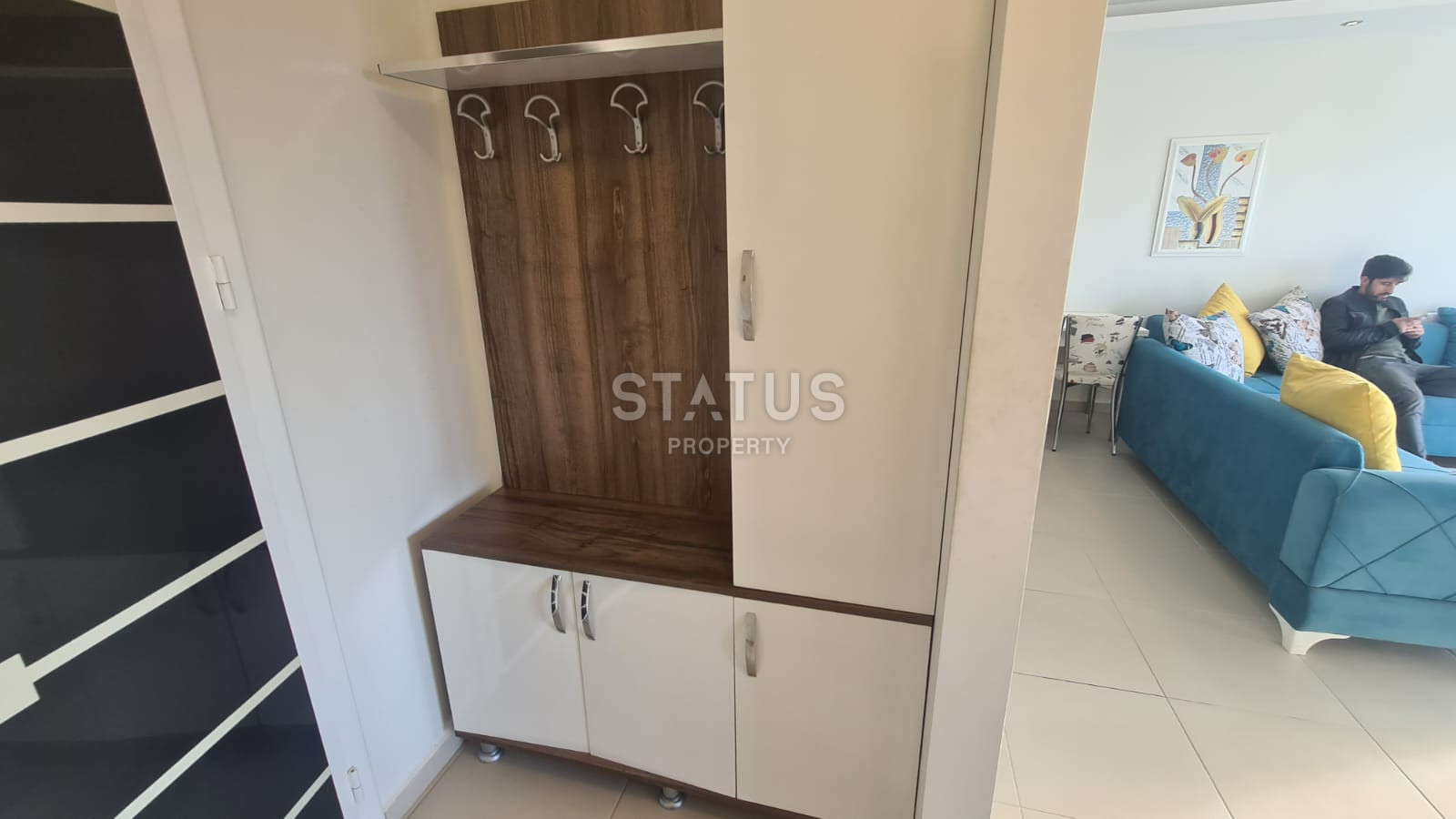 Двухкомнатная меблированная квартира в комплексе от ведущего застройщика в Махмутларе. 70м2 фото 7