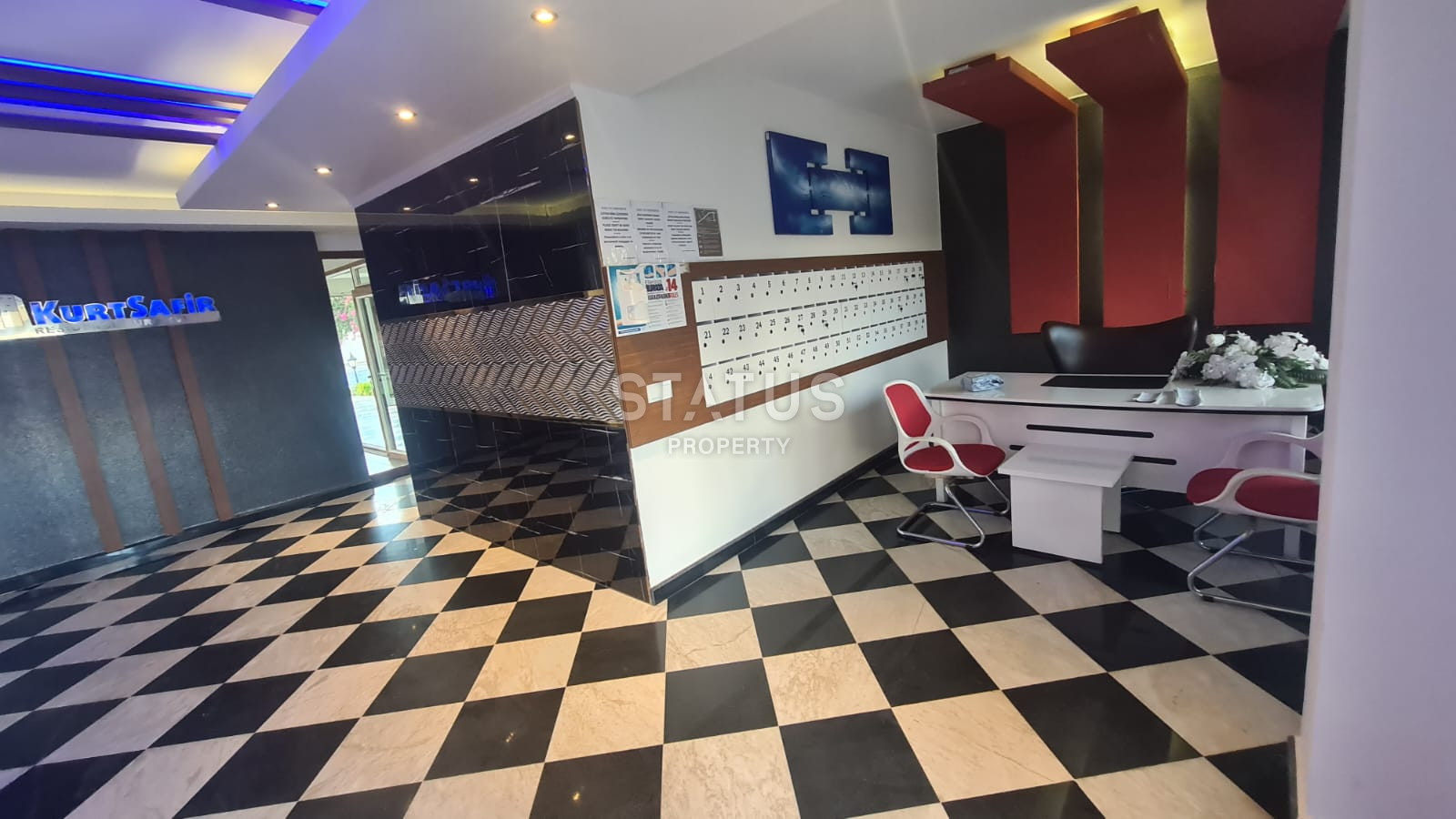 Двухкомнатная меблированная квартира в комплексе от ведущего застройщика в Махмутларе. 70м2 фото 34