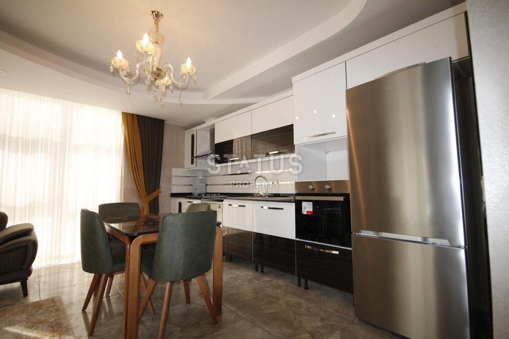 Трёхкомнатная квартира в ЖК с отельной инфраструктурой в Джикджилли. 100м2 фото 3