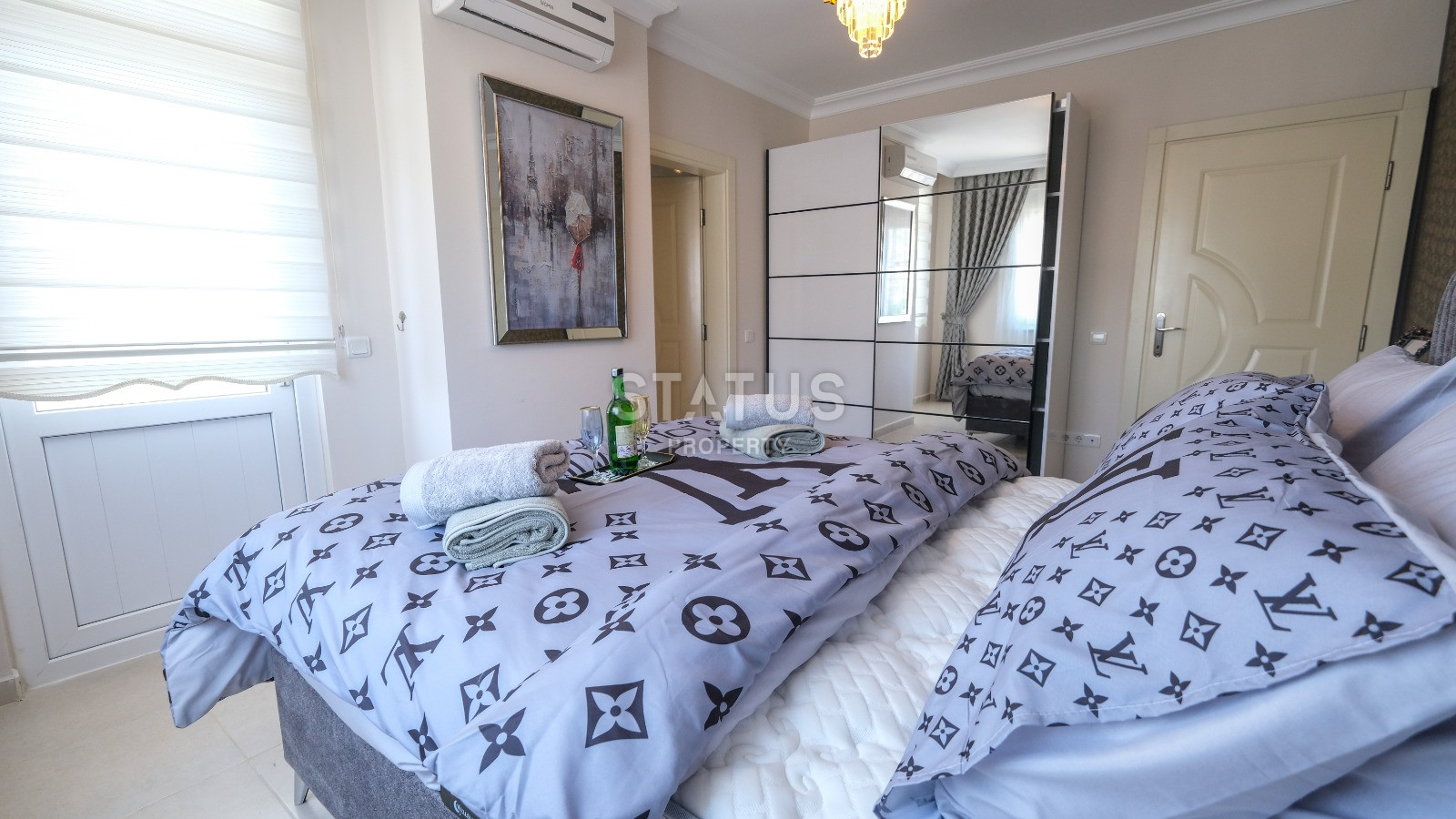 Spacious furnished apartment 2+1 in a complex with infrastructure near the sea in Mahmutlar. 125m2 фото 11