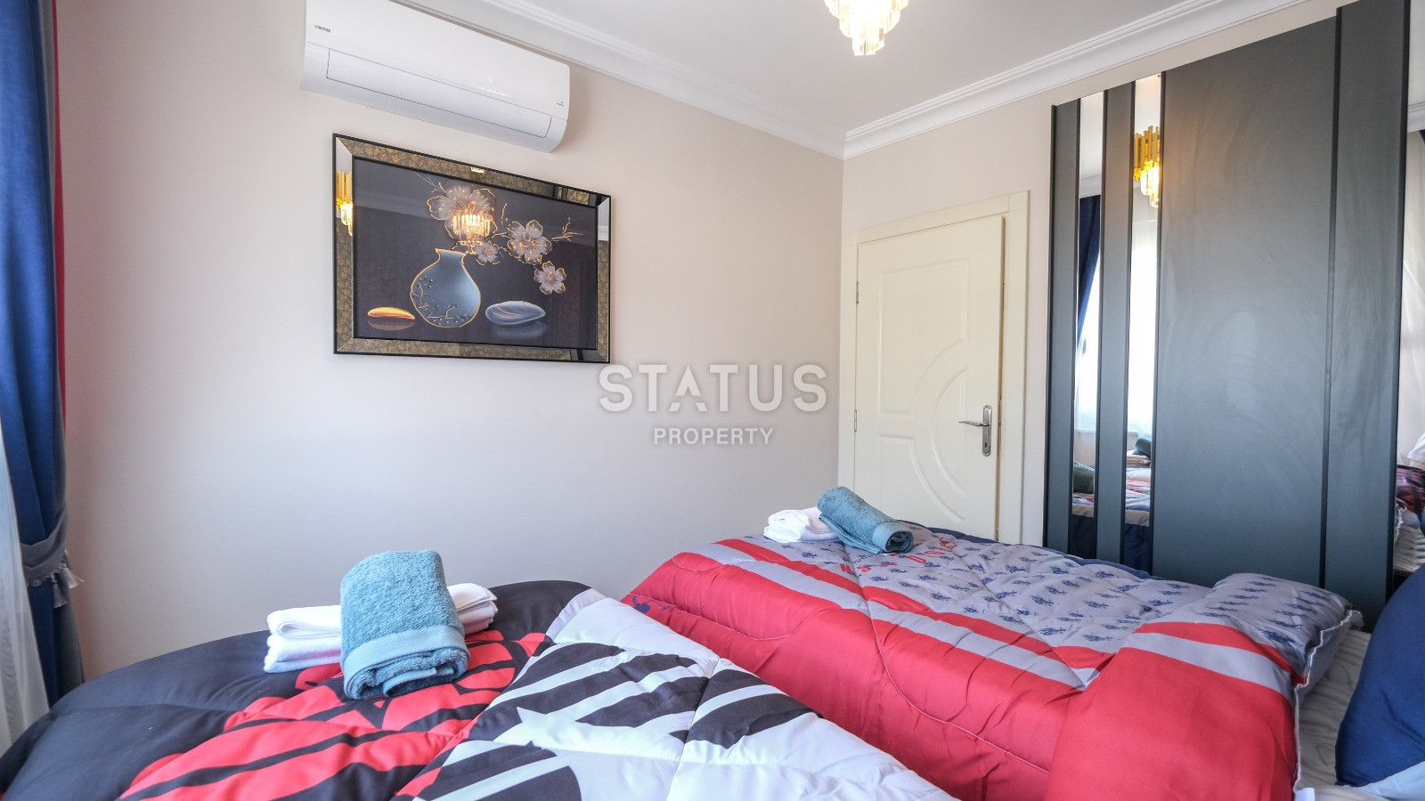 Spacious furnished apartment 2+1 in a complex with infrastructure near the sea in Mahmutlar. 125m2 фото 12