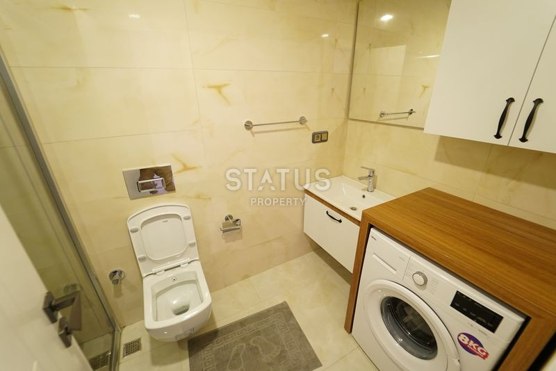 Трёхкомнатная меблированная квартира на первой береговой линии в комплексе с отельной инфраструктурой. 90м2 фото 12