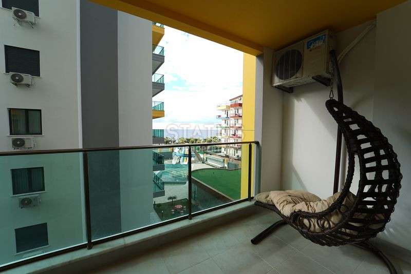 Трёхкомнатная меблированная квартира на первой береговой линии в комплексе с отельной инфраструктурой. 90м2 фото 14