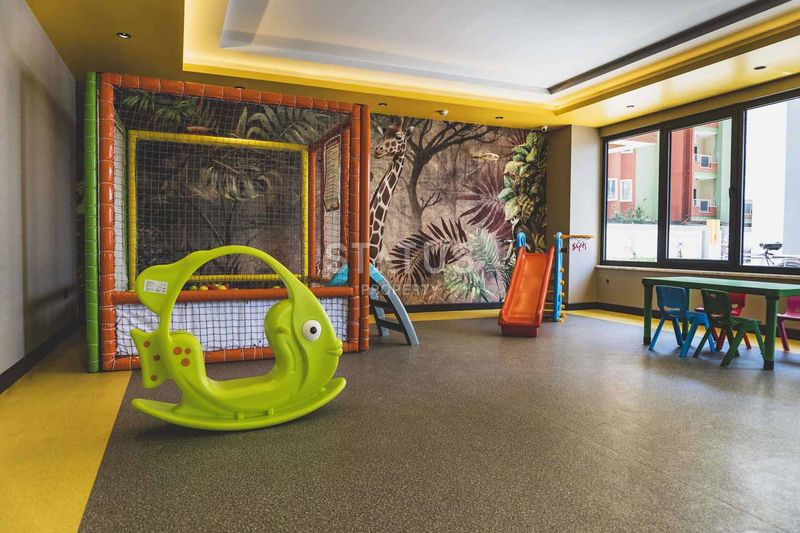 Трёхкомнатная меблированная квартира на первой береговой линии в комплексе с отельной инфраструктурой. 90м2 фото 22