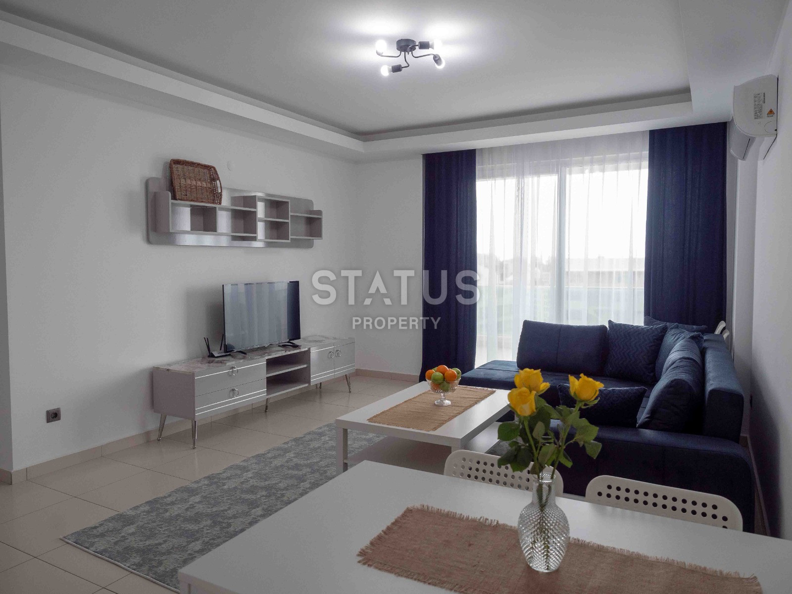 Трехкомнатные апартаменты в 200м от моря в открытом районе Тосмур, 110м2 фото 6