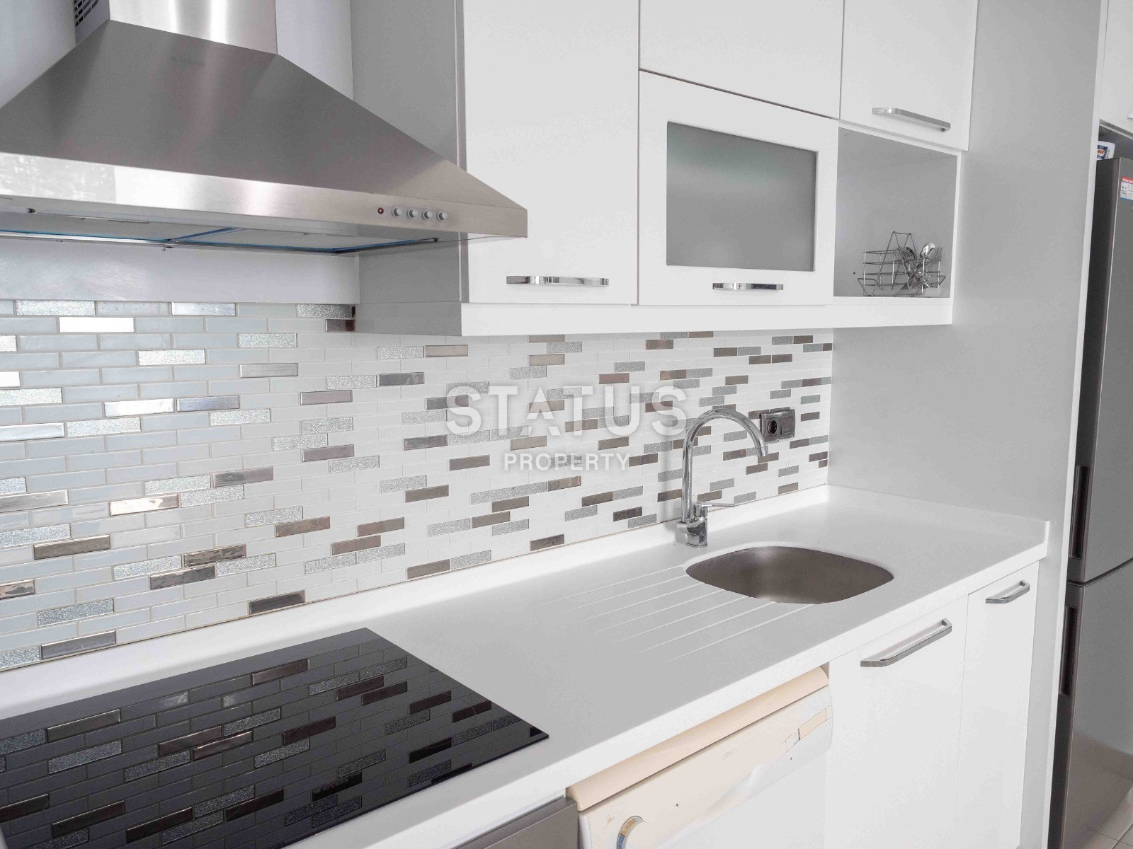 Трехкомнатные апартаменты в 200м от моря в открытом районе Тосмур, 110м2 фото 10