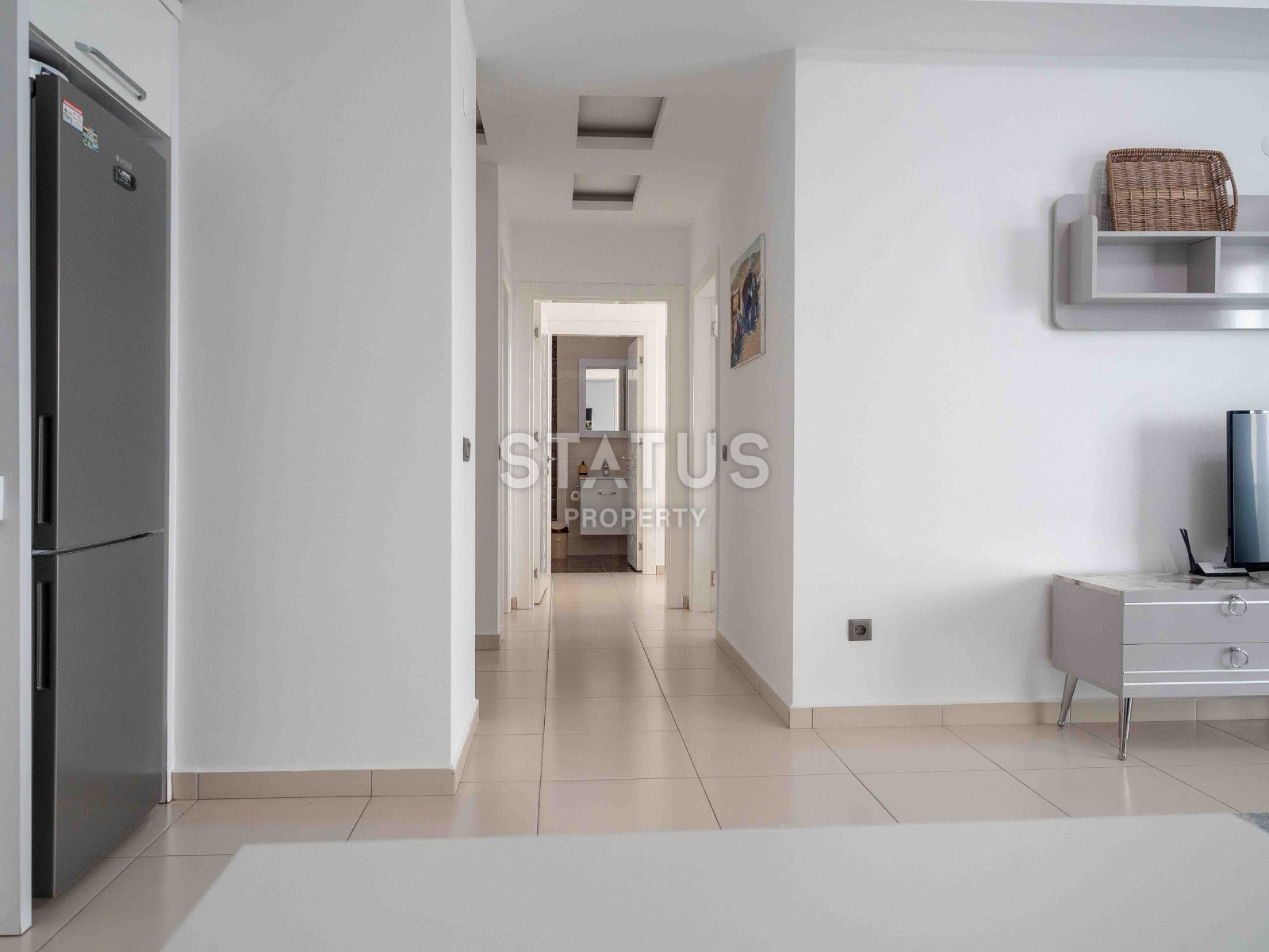 Трехкомнатные апартаменты в 200м от моря в открытом районе Тосмур, 110м2 фото 12