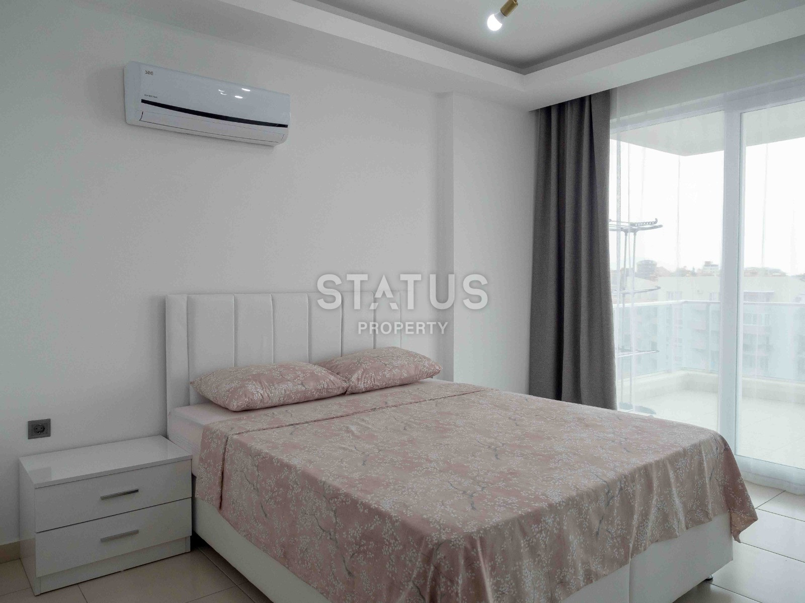 Трехкомнатные апартаменты в 200м от моря в открытом районе Тосмур, 110м2 фото 17