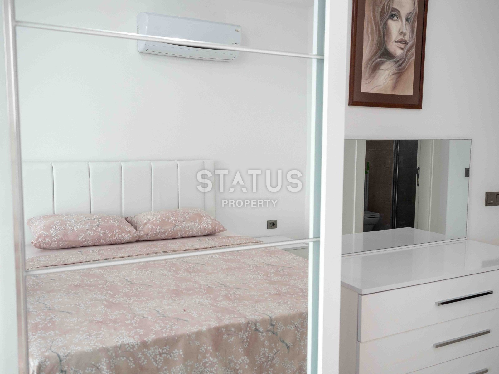 Трехкомнатные апартаменты в 200м от моря в открытом районе Тосмур, 110м2 фото 18