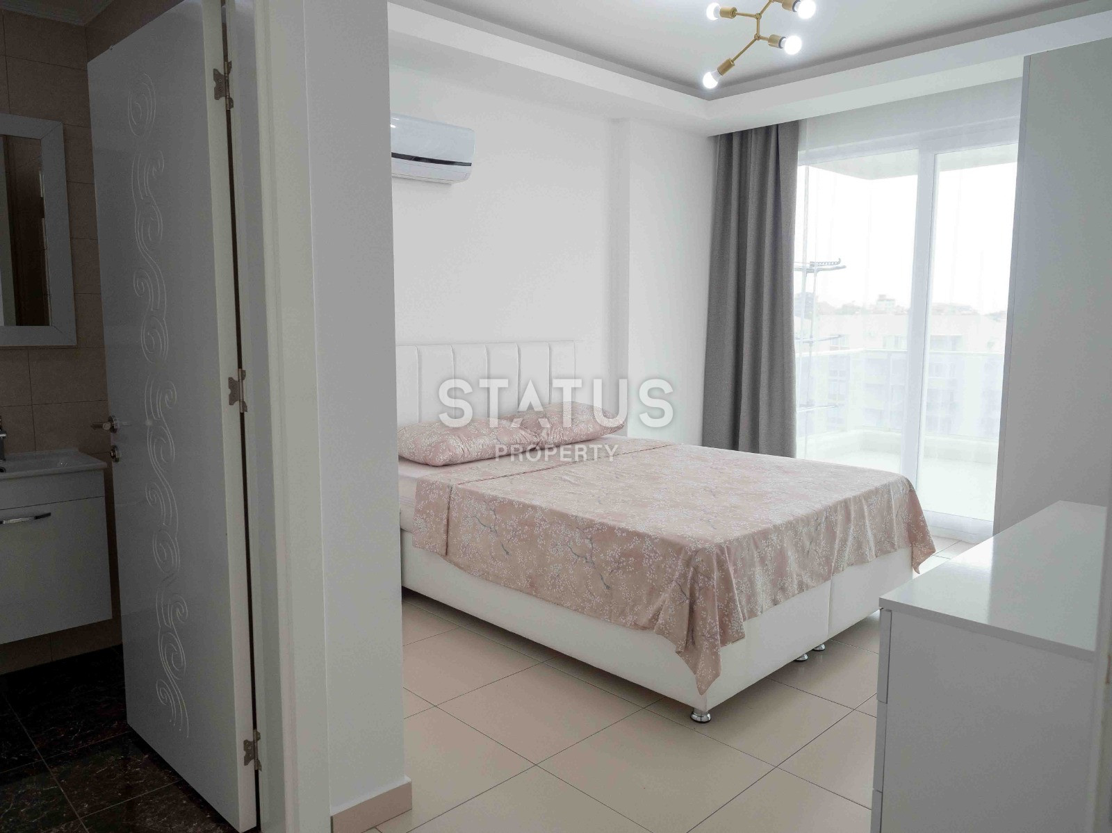 Трехкомнатные апартаменты в 200м от моря в открытом районе Тосмур, 110м2 фото 21