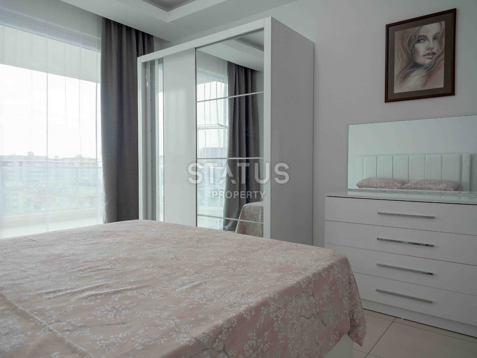 Трехкомнатные апартаменты в 200м от моря в открытом районе Тосмур, 110м2 фото 23