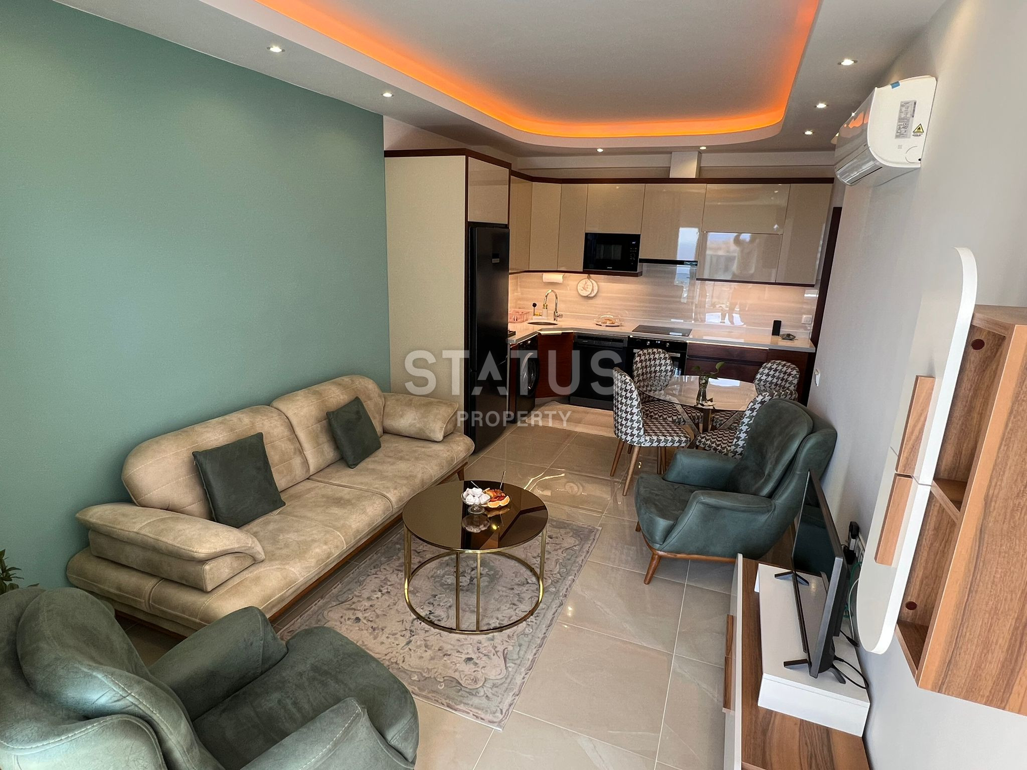 Квартира 1+1 в шикарном комплексе с видом на море, 65 м2 фото 4