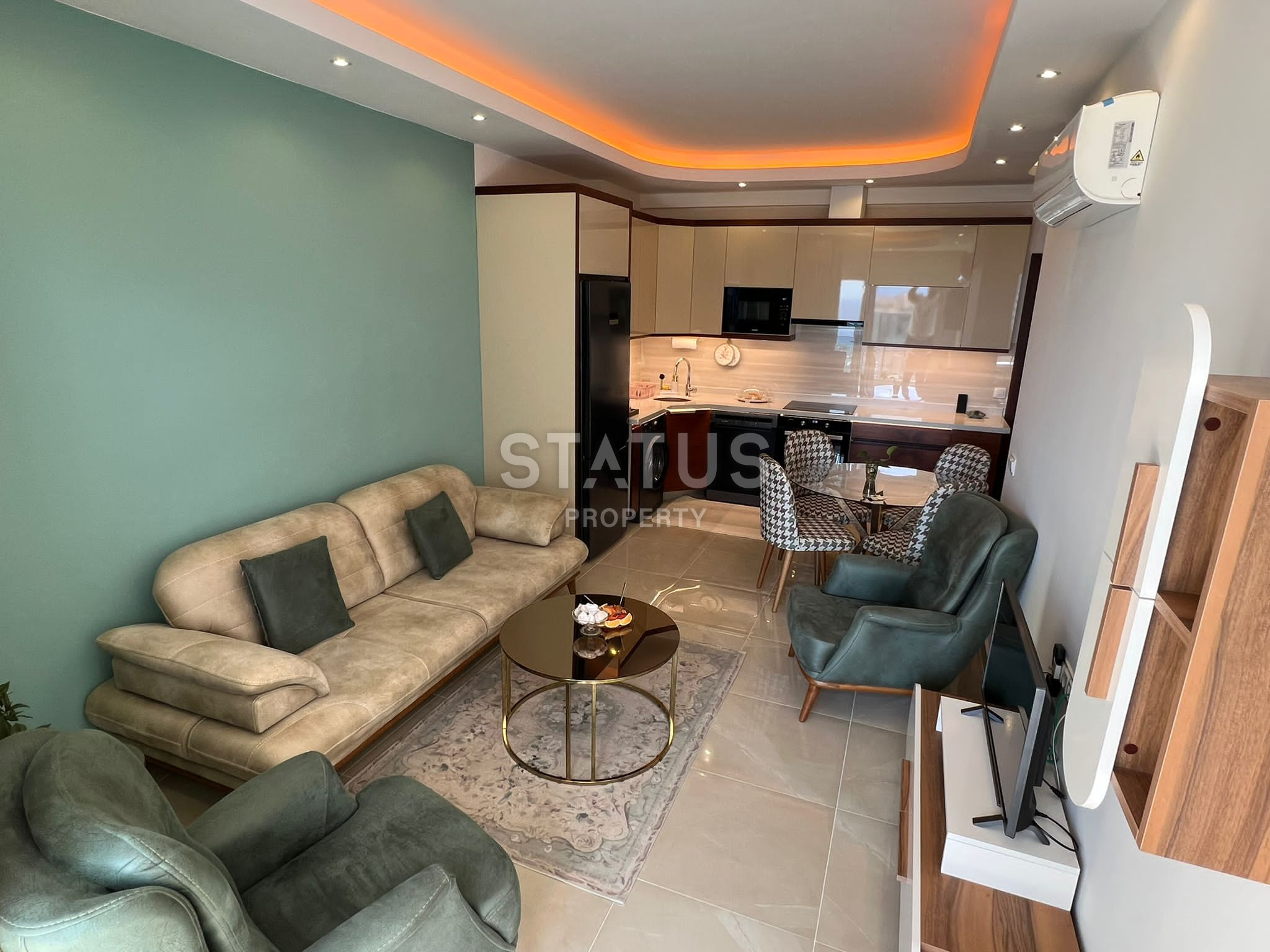 Квартира 1+1 в шикарном комплексе с видом на море, 65 м2 фото 12