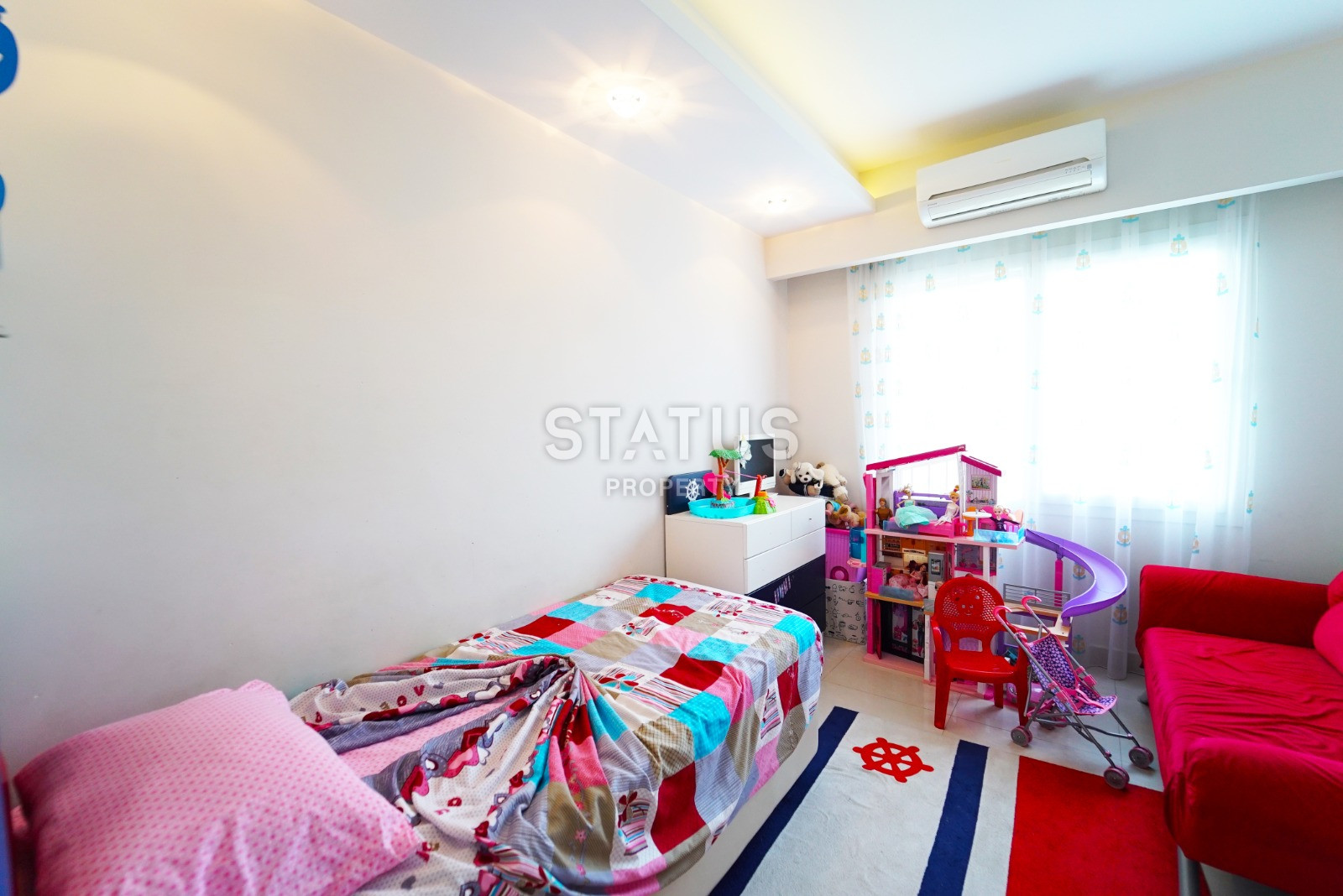 Просторная квартира планировки 3+1 с мебелью в комплексе с развитой инфраструктурой и собственным пляжем, 145м2 фото 8