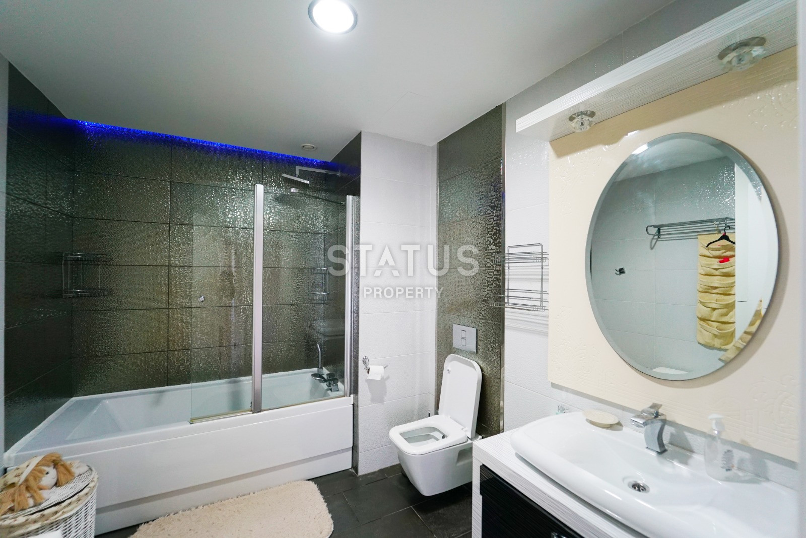 Просторная квартира планировки 3+1 с мебелью в комплексе с развитой инфраструктурой и собственным пляжем, 145м2 фото 15