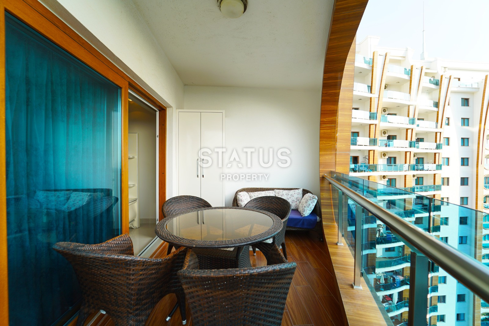 Просторная квартира планировки 3+1 с мебелью в комплексе с развитой инфраструктурой и собственным пляжем, 145м2 фото 17