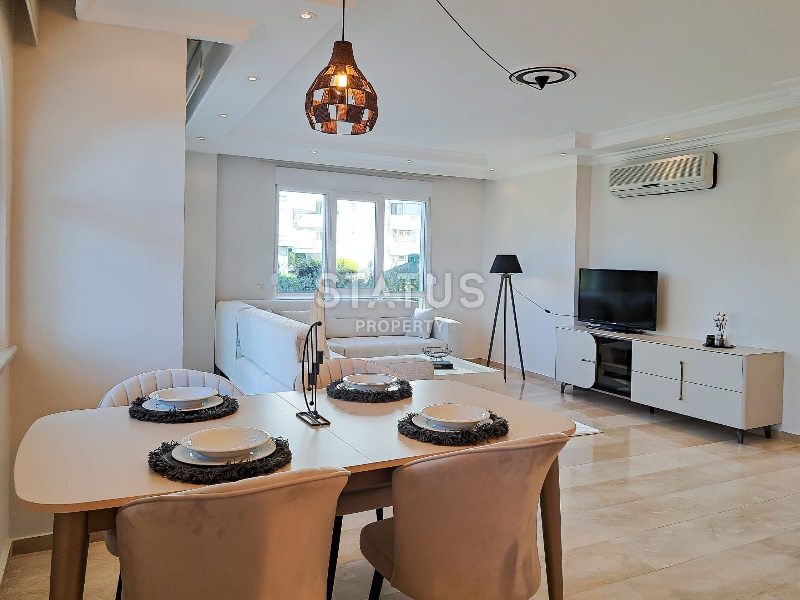 Stylishly furnished three-room apartment in Tosmur, 115 m2 фото 3