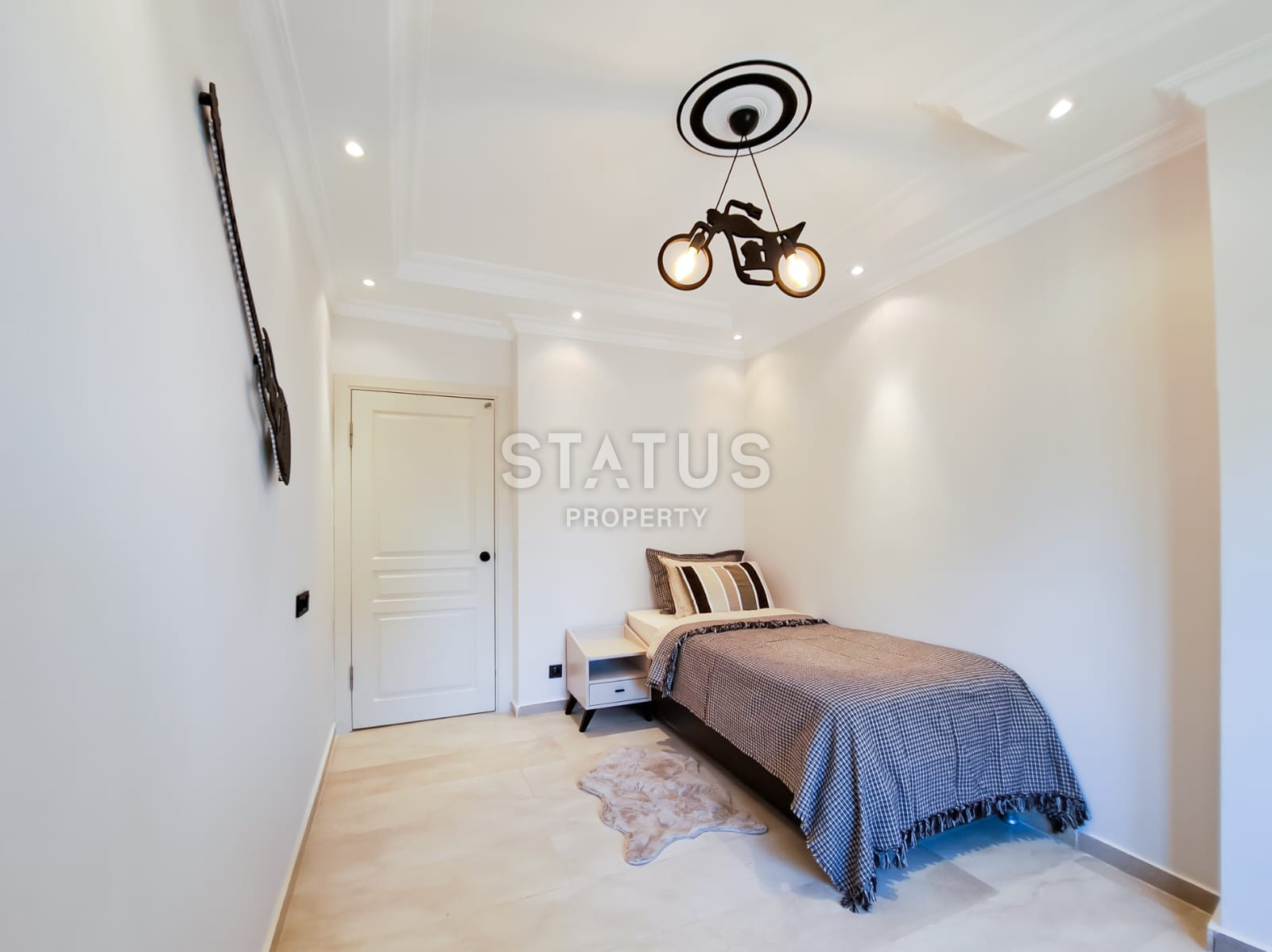 Stylishly furnished three-room apartment in Tosmur, 115 m2 фото 10