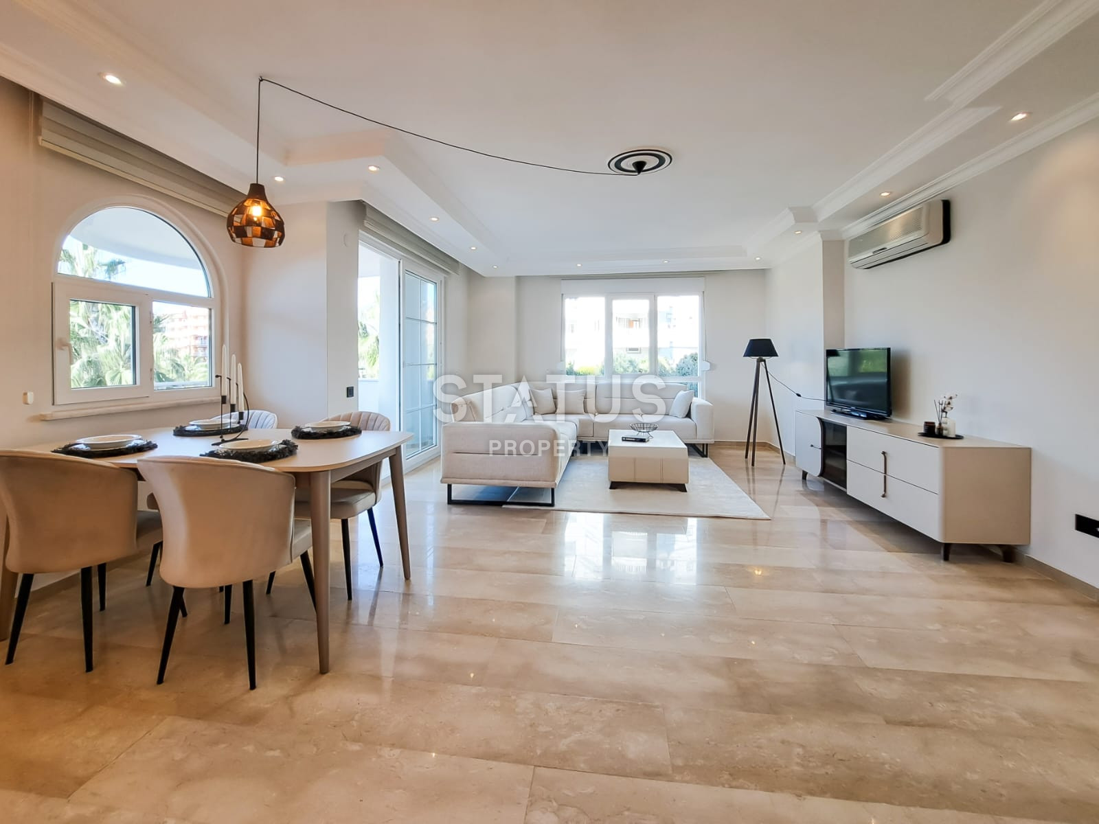 Stylishly furnished three-room apartment in Tosmur, 115 m2 фото 11