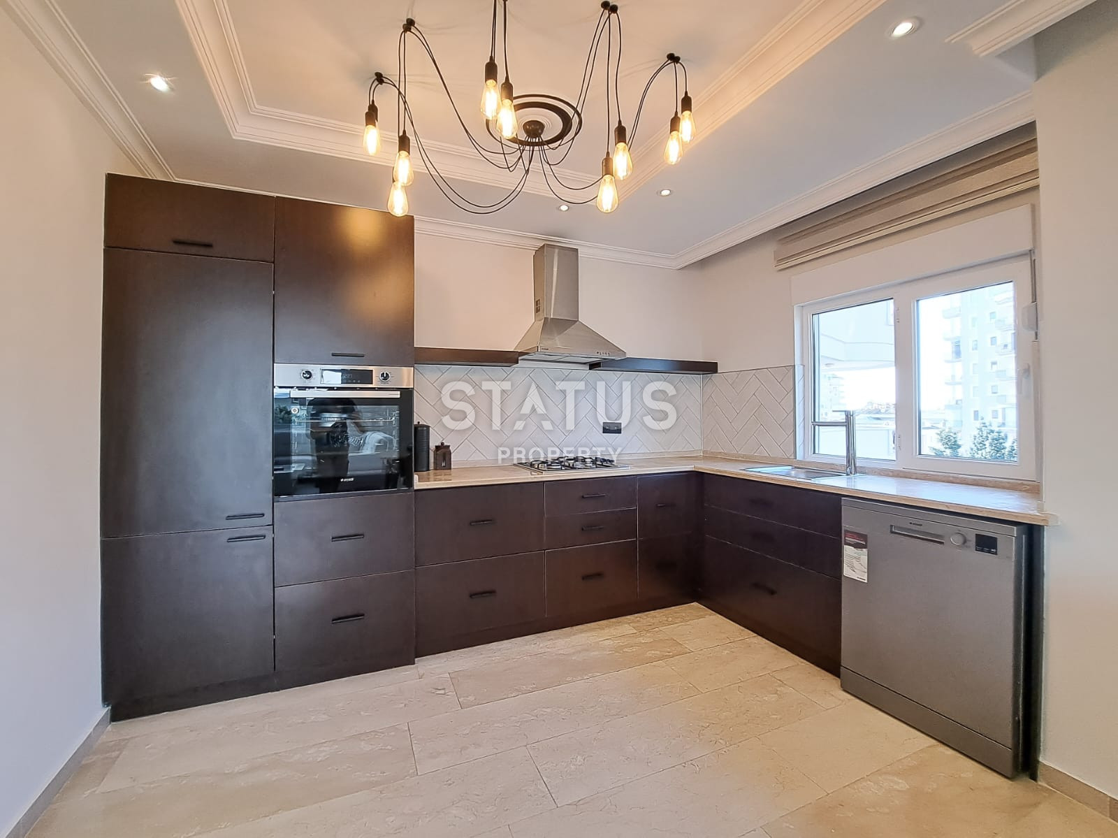 Stylishly furnished three-room apartment in Tosmur, 115 m2 фото 13