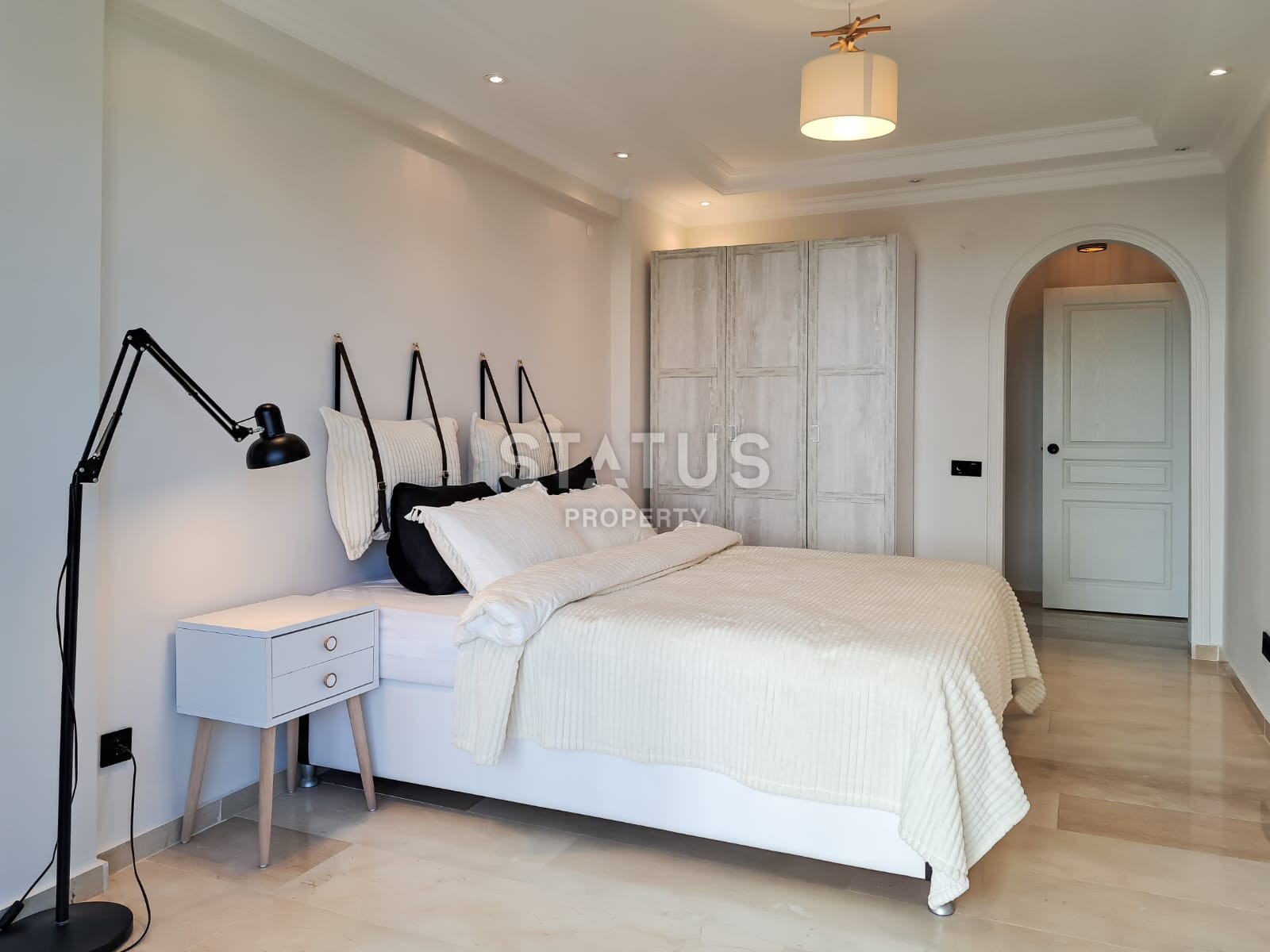 Stylishly furnished three-room apartment in Tosmur, 115 m2 фото 19