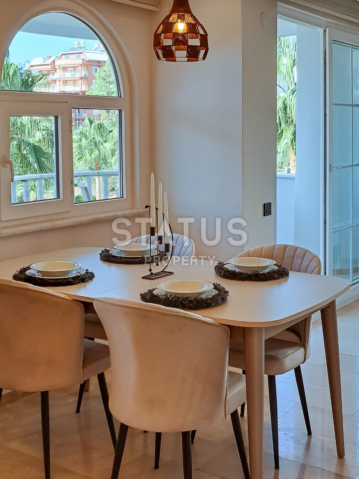 Stylishly furnished three-room apartment in Tosmur, 115 m2 фото 32