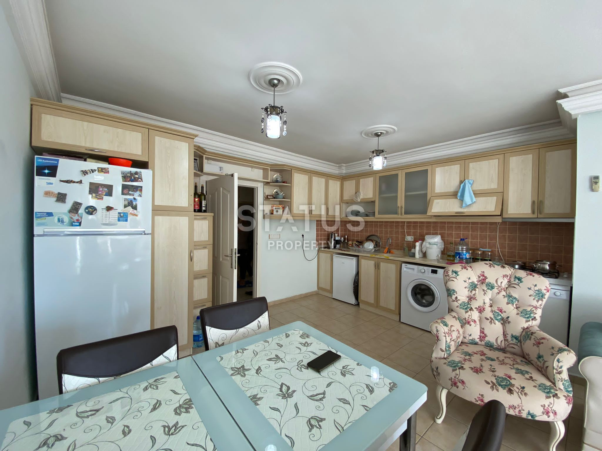 Cozy furnished apartment 2+1 in the European district of Oba, 115 m2. фото 7