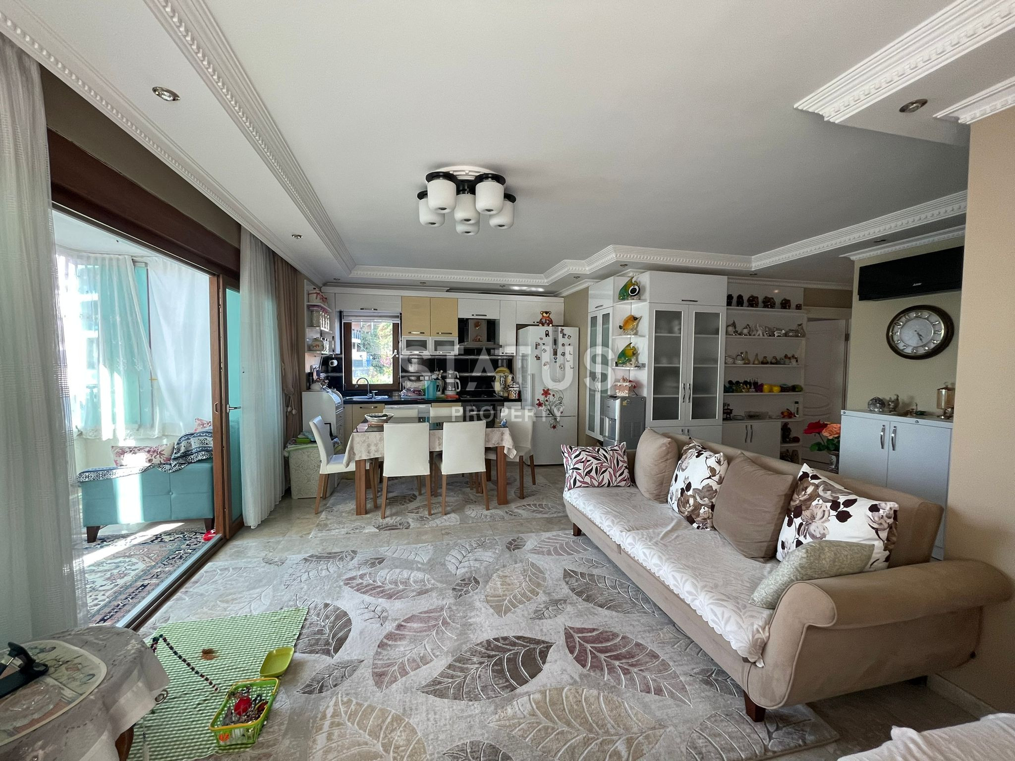 Меблированные апартаменты 2+1, район Тосмур, 110 м2 фото 37