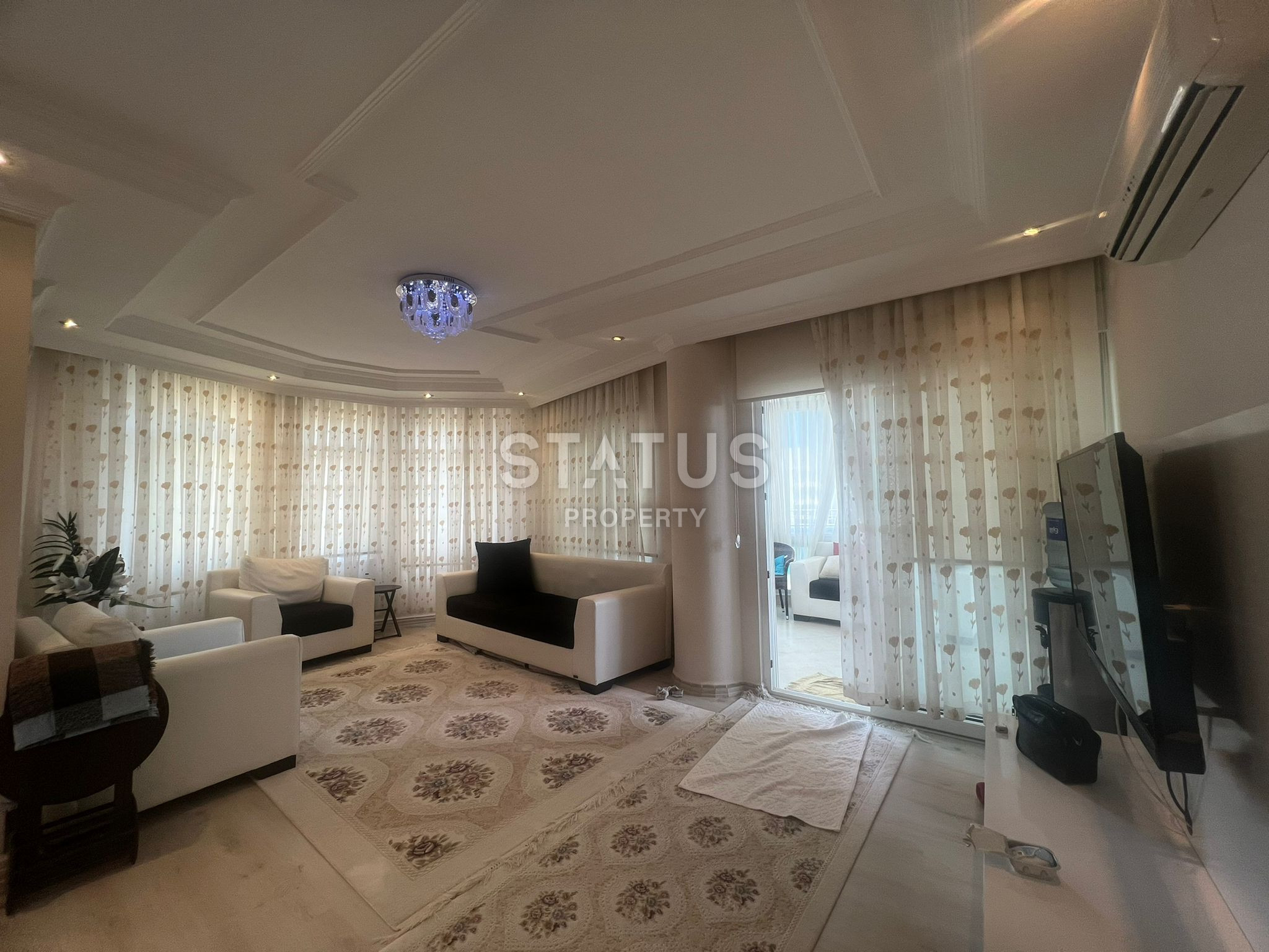 Четырёхкомнатная квартира в открытом для ВНЖ районе Тосмур в 50м от пляжа. 125м2 фото 4