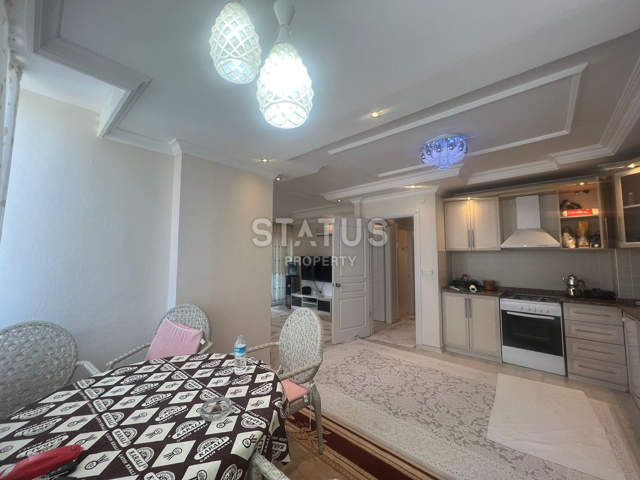 Четырёхкомнатная квартира в открытом для ВНЖ районе Тосмур в 50м от пляжа. 125м2 фото 9