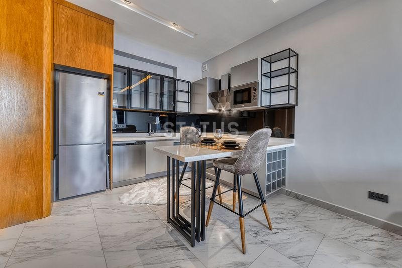 Двухкомнатная квартира премиум класса в первой береговой линии в Каргыджаке. 55м2 фото 9