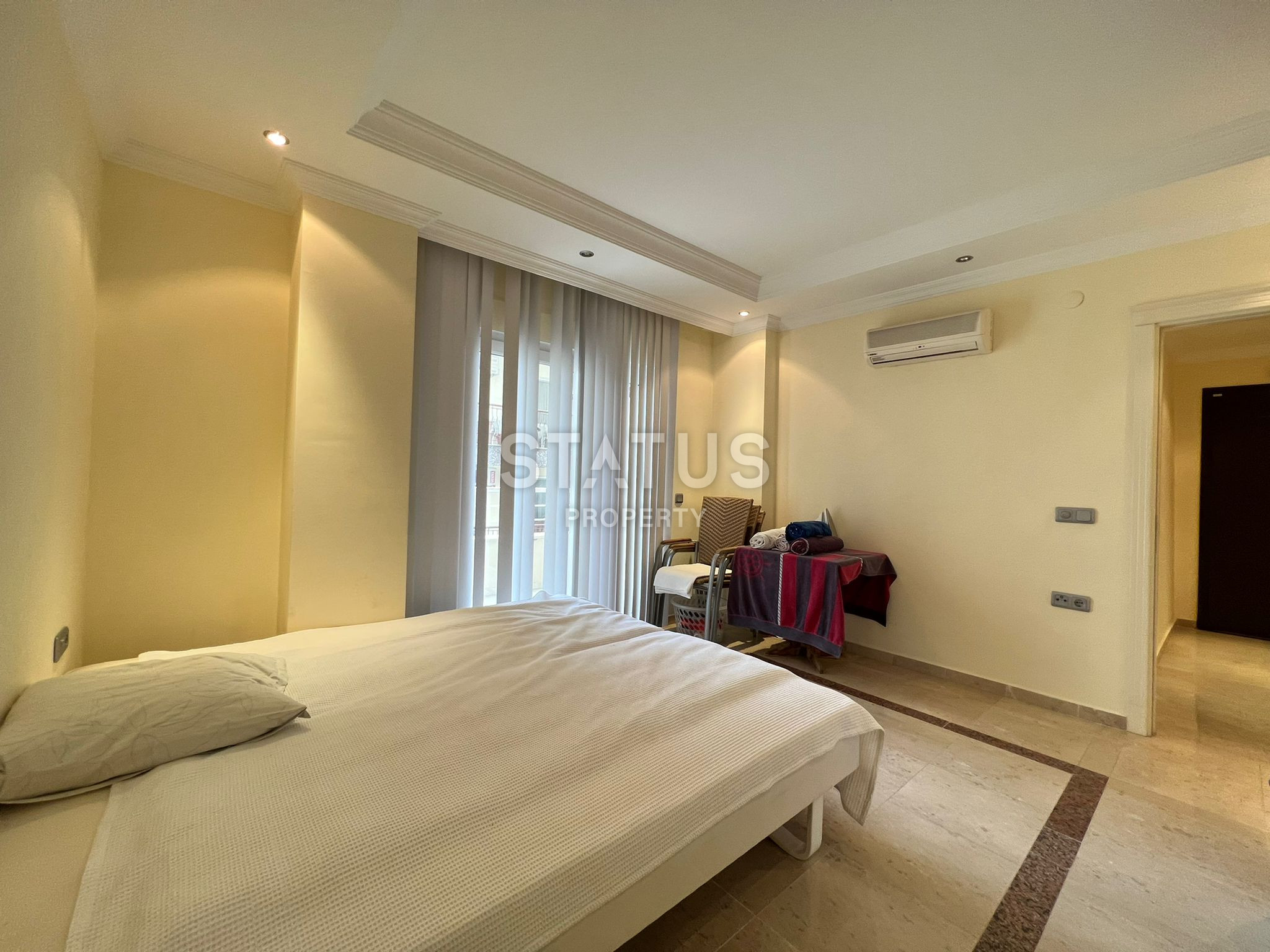 Трёхкомнатная меблированная квартира в первой береговой линии в Тосмуре. 110м2 фото 14