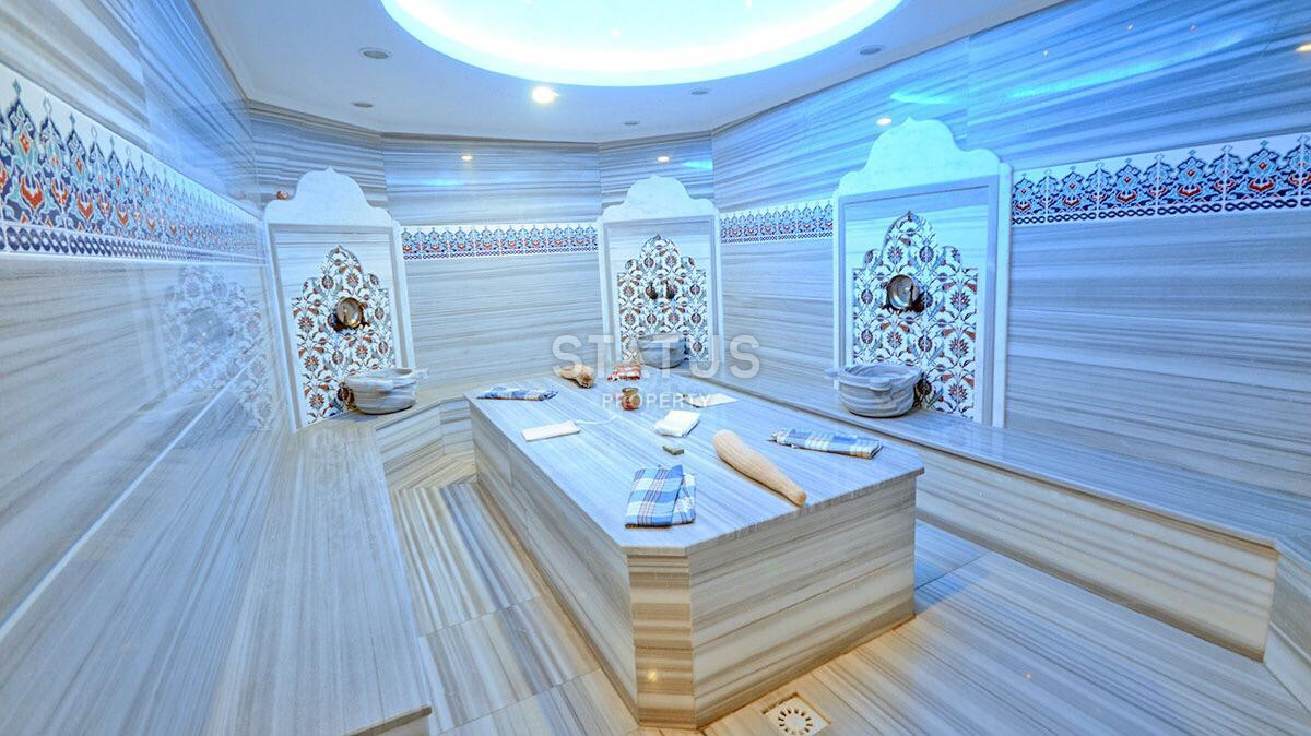 Просторная двухкомнатная меблированная квартира в современном ЖК в Тосмуре. 70м2 фото 15