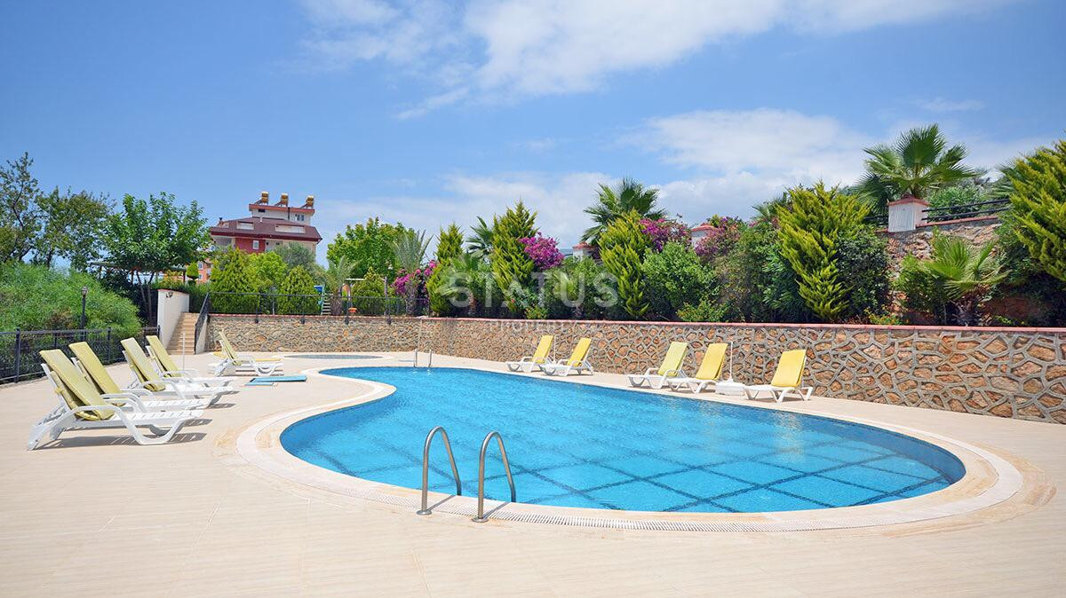 Просторная двухкомнатная меблированная квартира в современном ЖК в Тосмуре. 70м2 фото 21