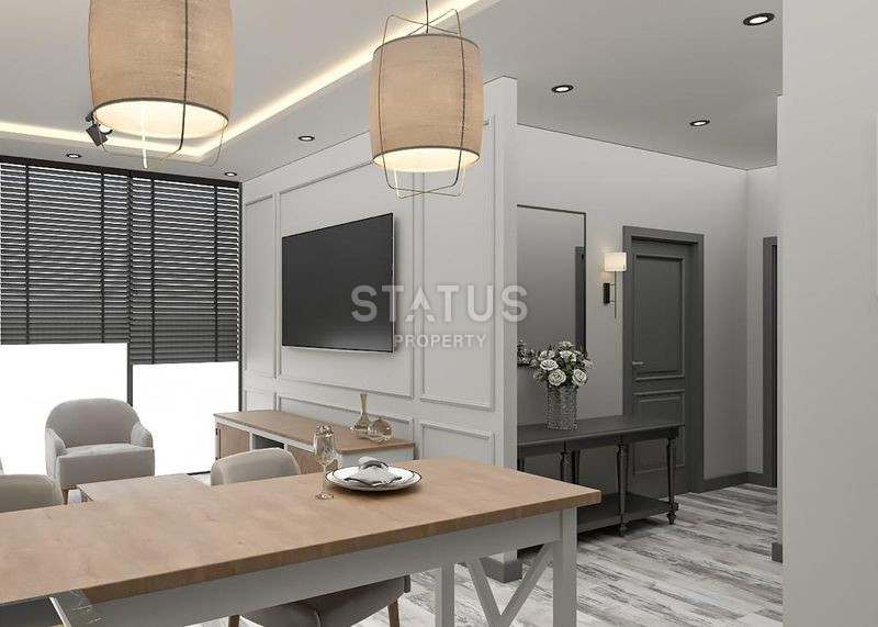 Новый инвестиционный проект первой береговой линии в Мерсине, Эрдемли. 78м2 – 100м2 фото 5