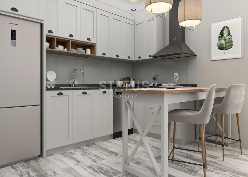 Новый инвестиционный проект первой береговой линии в Мерсине, Эрдемли. 78м2 – 100м2 фото 6