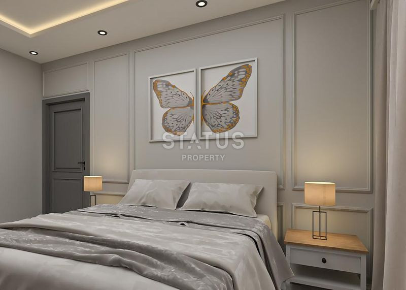 Новый инвестиционный проект первой береговой линии в Мерсине, Эрдемли. 78м2 – 100м2 фото 7