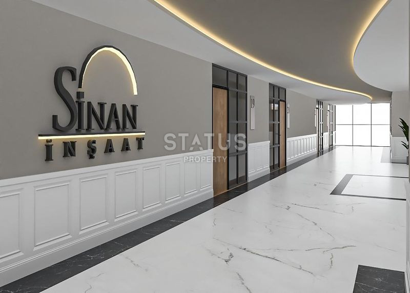 Новый инвестиционный проект первой береговой линии в Мерсине, Эрдемли. 78м2 – 100м2 фото 10