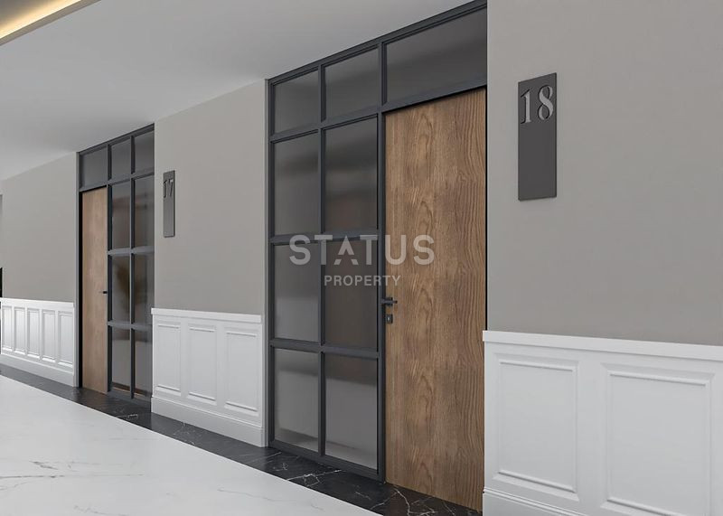 Новый инвестиционный проект первой береговой линии в Мерсине, Эрдемли. 78м2 – 100м2 фото 11