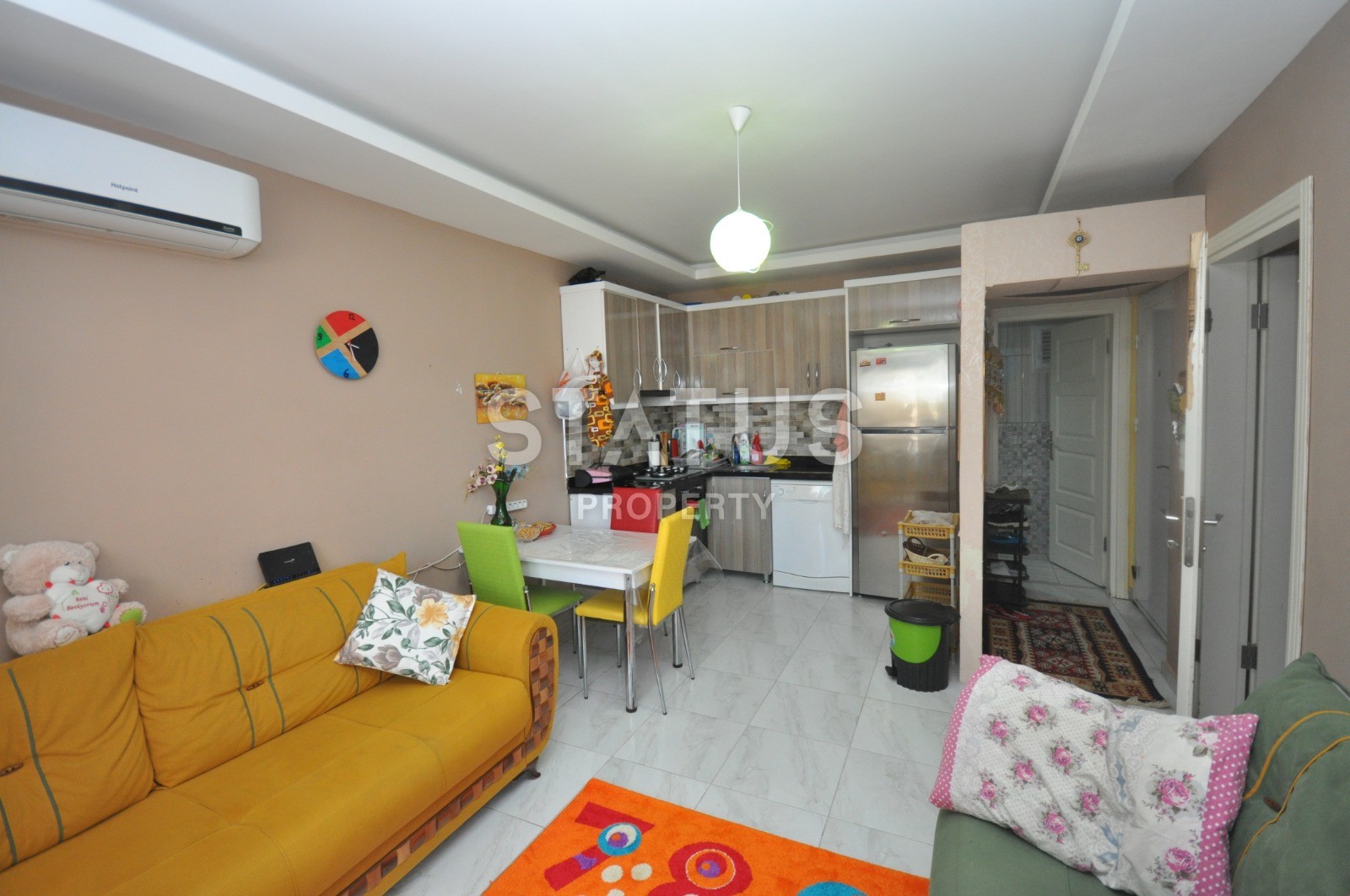 Двухкомнатная квартира с мебелью в Махмутларе, 65 кв. м. фото 2