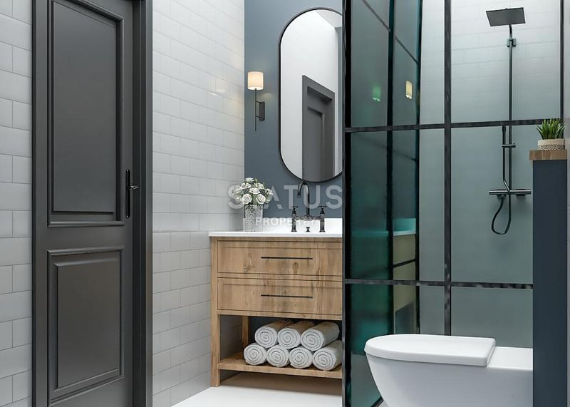 Новый инвестиционный проект первой береговой линии в Мерсине, Эрдемли. 78м2 – 100м2 фото 13