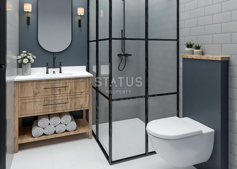 Новый инвестиционный проект первой береговой линии в Мерсине, Эрдемли. 78м2 – 100м2 фото 15